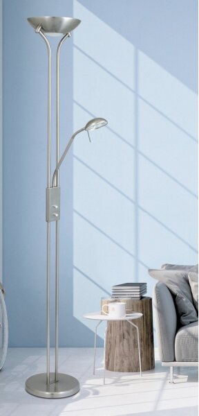 Rabalux 4075 - Stmievateľná stojacia lampa BETA 1xR7s/230W + 1xG9/40W