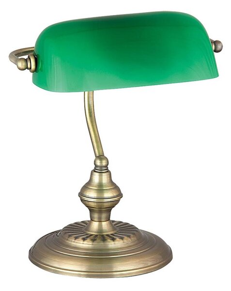 Rabalux 4038 - Stolná lampa BANK 1xE27/60W/230V