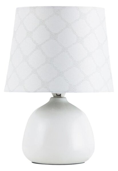 Rabalux 4379 - Stolná lampa ELLIE E14/40W biela