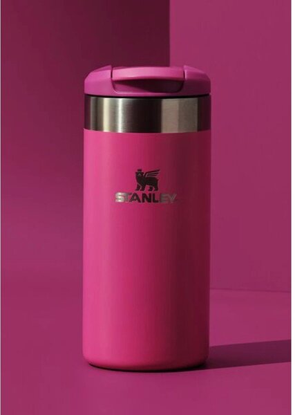 Ružový termo hrnček z nehrdzavejúcej ocele 350 ml AeroLight™ Transit Mug Violet Blossom – Stanley
