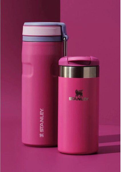 Ružový termo hrnček z nehrdzavejúcej ocele 350 ml AeroLight™ Transit Mug Violet Blossom – Stanley