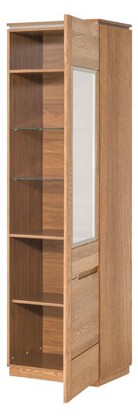 Szynaka Vitrína Montenegro 11 58 cm z masívu pravá dub Rustikal