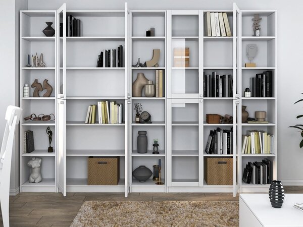 TP Living Vitrína PAPHOS 40 cm III biela