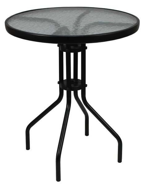 Garden Line Zahradní stůl Bistro 60 cm černý