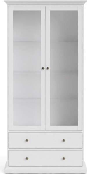 Tvilum Vitrína Provine 96 cm biela