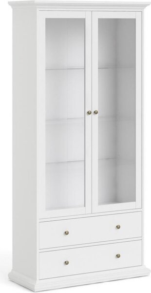 Tvilum Vitrína Provine 96 cm biela
