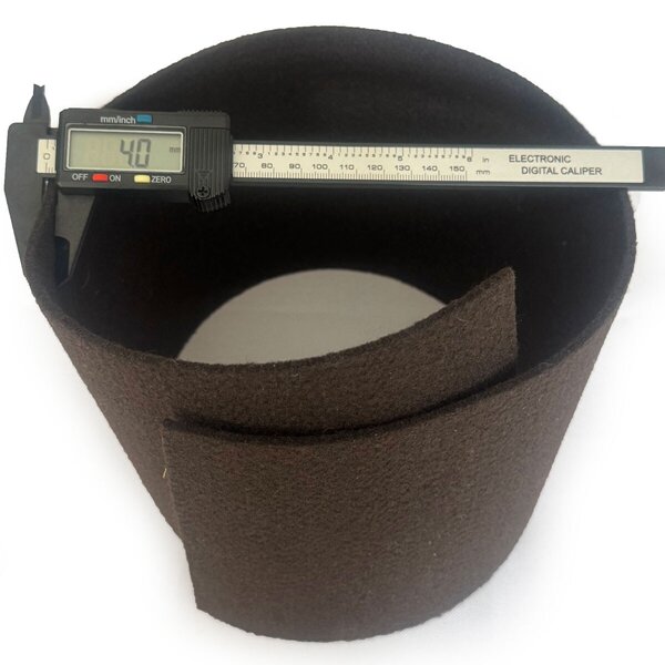 Technický filc 4 mm, farba Hnedá, metráž 155 cm
