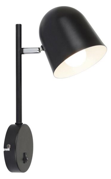 Rabalux 5242 - Nástenné svietidlo EGON 1xE14/40W/230V čierna
