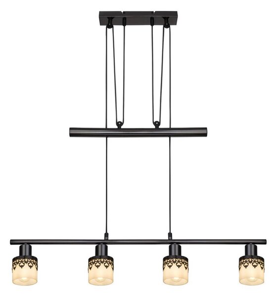 Rabalux 5345 - Luster na lanku LACEY 4xE14/40W/230V