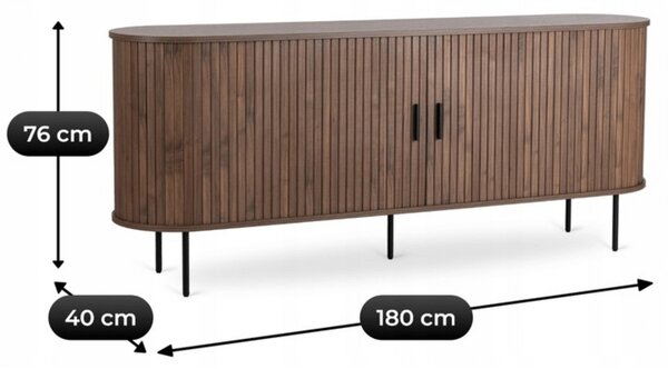 Vivaldi Komoda Trish 180 cm ořech