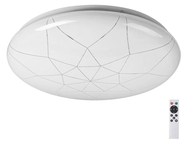 Rabalux 5540-LED Stmievateľné stropné svietidlo DAMIEN LED/24W/230V Wi-Fi + diaľkový ovládač