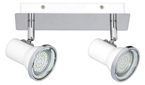 Rabalux 5498 - LED Kúpeľňové bodové svietidlo STEVE 2xGU10/4,5W/230V