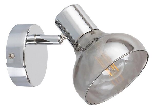 Rabalux 5555 - Nástenné svietidlo HOLLY 1xE14/40W/230V lesklý chróm