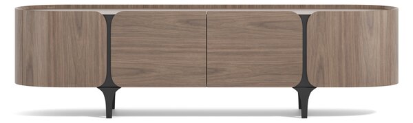 LivinHill TV stolek Sileno 200 cm ořech/černý
