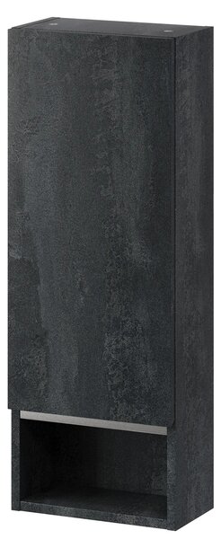 Szynaka Závěsná koupelnová skříňka Letto 05 30 cm černý beton