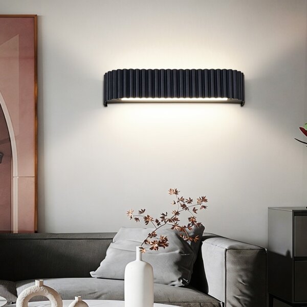 BRILAGI - LED stmievateľné nástenné svietidlo FALCON MODERN LED/14W/230V 40 cm čierne + DO