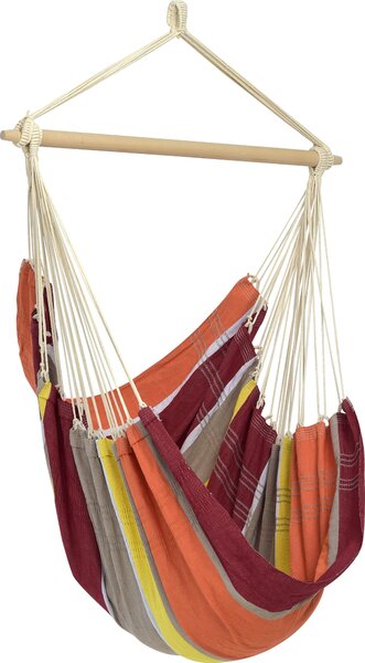 Závesné kreslo Amazonas Brazília Acerola červená/oranžová AZ-2030150 - 160 cm
