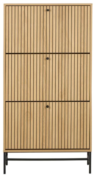 Actona Výklopný botník ALBANY 71,6 cm dub prírodný