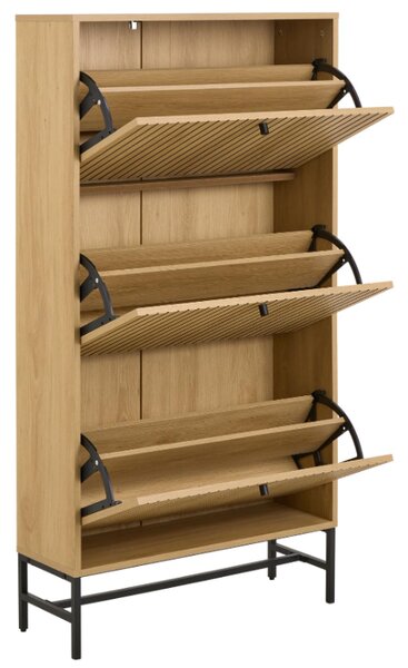 Actona Výklopný botník ALBANY 71,6 cm dub prírodný
