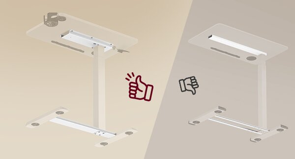 SONGMICS Výškovo nastaviteľný odkladací stolík Vasagle Elev 70 cm biely