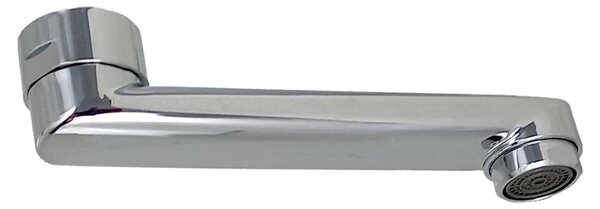 Ramienko pre drezové batérie PLUTO chróm: PLU 3115/K, dĺžka 120mm