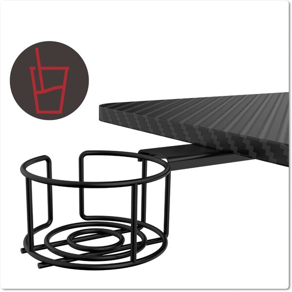 TZB Výškovo nastaviteľný elektrický herný stôl SHADOW GAMER 1.0 120 cm čierny