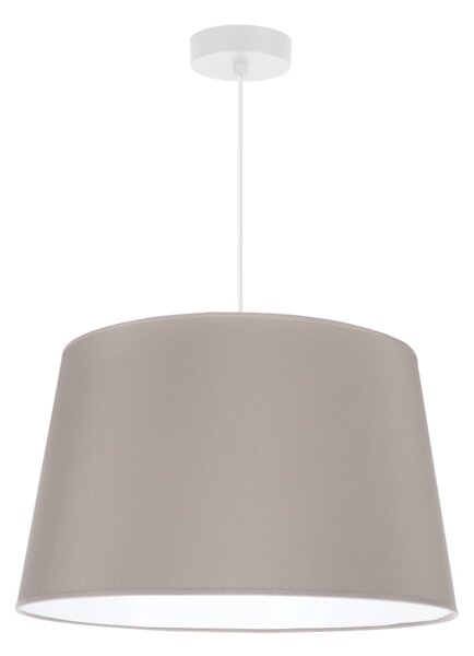 Závesné svietidlo Gaja, 1x béžové textilné tienidlo, (fi 44cm), w