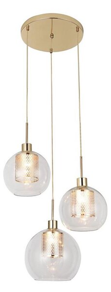 Rabalux 6496 - Luster na lanku PHILANA 3xE27/60W/230V