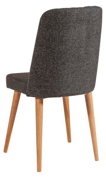 ASIR Jedálenský set stôl, stoličky, lavica VINA atlantická borovica, antracit