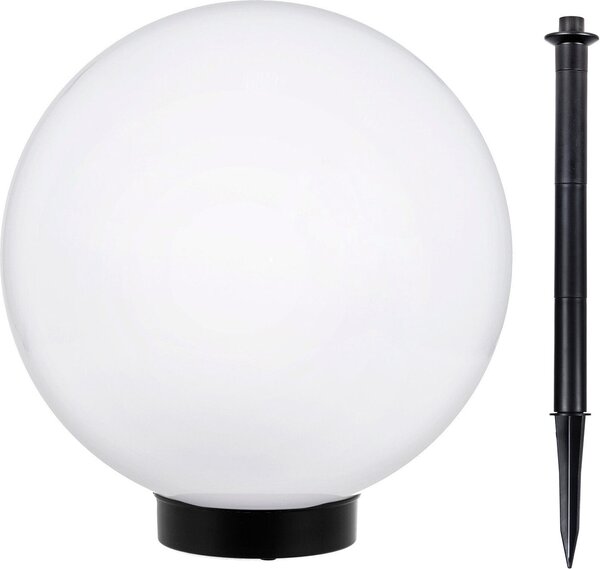 Solárna guľová lampa Glow Ball Solárna guľová záhradná lampa Twilight Sensor White