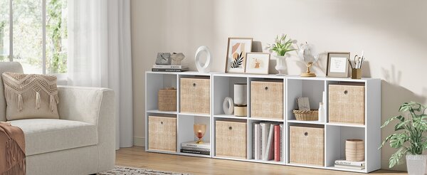 SONGMICS Sada 6 ks skládacích úložných boxů Teria béžová