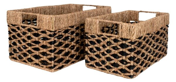 Košíky z morskej trávy v súprave 2 ks 25x40x21 cm Salar – House Nordic