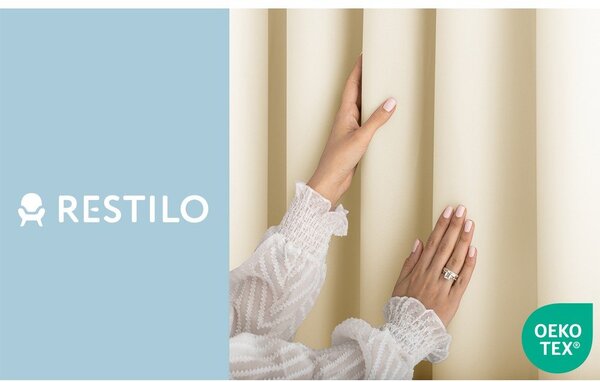 Slonovinový dimout záves 140x250 cm Carli Tie – Restilo