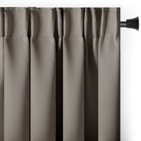 Sivobéžový dimout záves 140x175 cm Kierra – Restilo