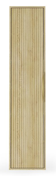 Hector Vysoká závesná kúpeľňová skrinka Avila 38 cm dub Cremona Torro