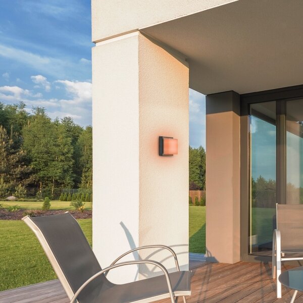 Rabalux 7247 - LED RGBW Vonkajšie svietidlo DURBE LED/10W/230V IP54 Wi-Fi Tuya