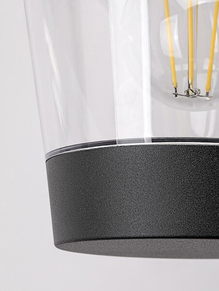 Rabalux 7267 - Vonkajšia nástenná lampa so senzorom SAVANO 1xE27/40W/230V IP44