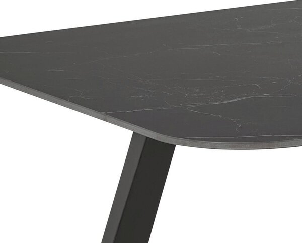 JEDÁLENSKÝ STÔL, čierna, 180/90/75 cm MID.YOU - Stoly, Online Only