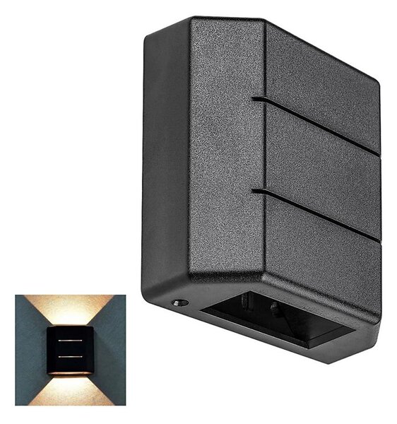 Rabalux 7319 - LED Vonkajšie nástenné svietidlo LIPPA LED/6W/230V IP54 čierna