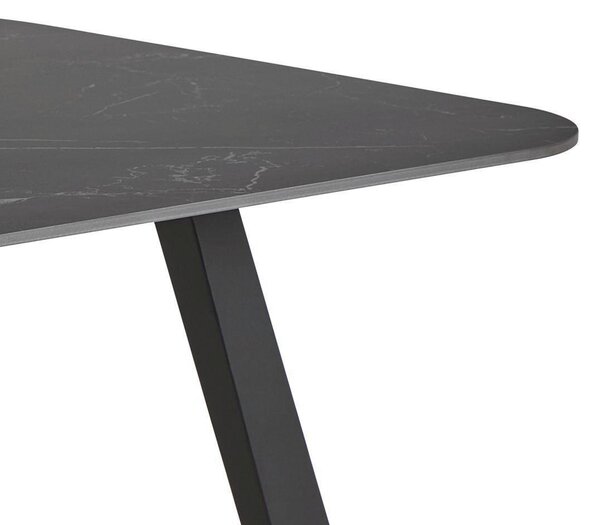 JEDÁLENSKÝ STÔL, čierna, 180/90/75 cm MID.YOU - Stoly, Online Only