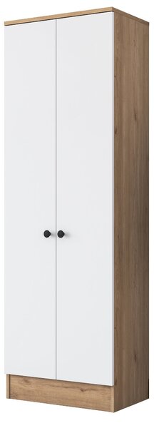 Kalune Design Vysoký botník Pajo 60 cm orech/biely