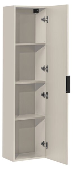 Comad Vysokú kúpeľňovú skrinku ADELE CASHMERE 80-01-1D béžovú