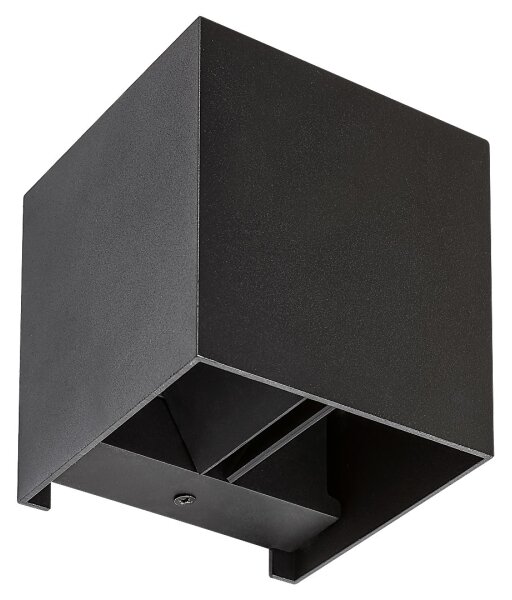 Rabalux 7396 - Vonkajšie nástenné svietidlo SOLIN 1xG9/42W/230V IP54 čierna