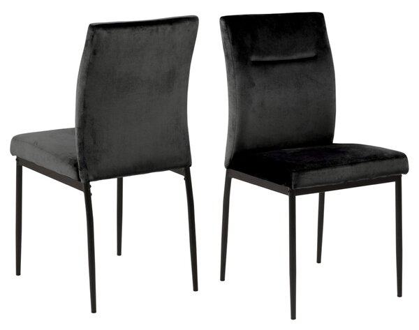 Jedálenská stolička Demi 094 Farba: Čierna