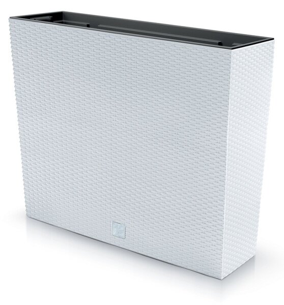 Prosperplast Vysoký truhlík RATO biely, variant 58 cm