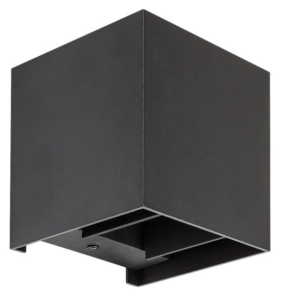 Rabalux 7396 - Vonkajšie nástenné svietidlo SOLIN 1xG9/42W/230V IP54 čierna