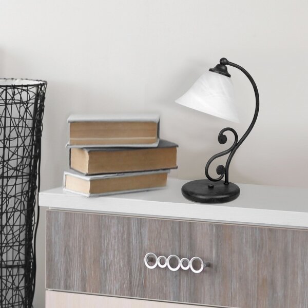 Rabalux 7772 - Stolná lampa DOROTHEA 1xE14/40W/230V