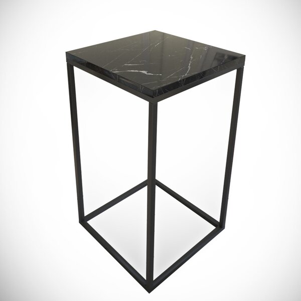 Kalune Design Vyvýšený odkladací stolík Pure čierny