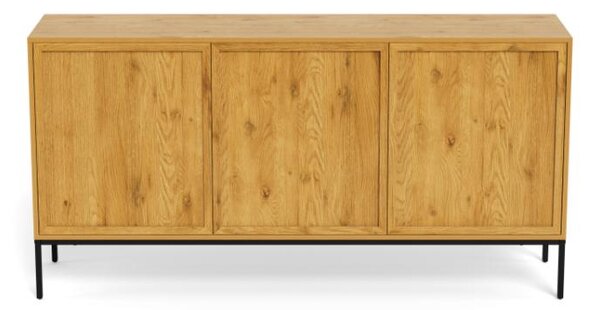 Actona Komoda Palmdale 158 cm dub divoký/černý