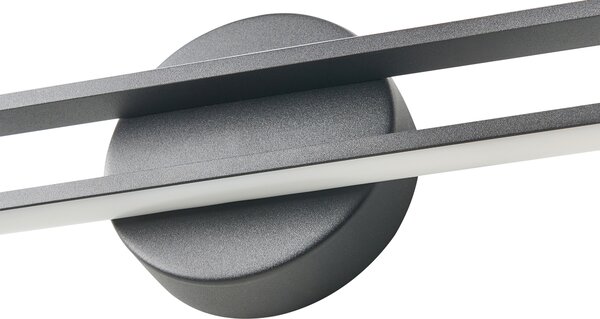 Obrazové a zrkadlové LED svietidlo čierne kov akryl spálňa obývacia izba kúpeľňa zrkadlová lampa minimalistický dizajn